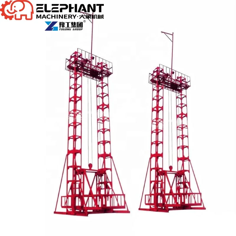 YG 120/120 China Factory Price Motor-Driven Construction Material Hoist Lift 4000kg Capacity High Efficiency 33m/min 450m
