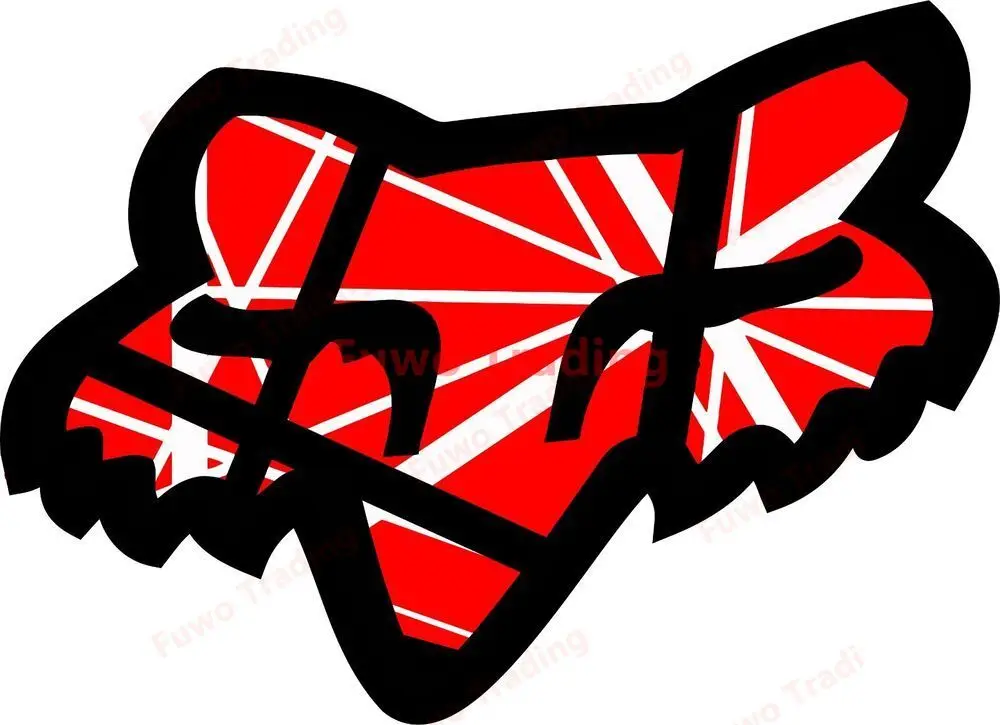High Quality Decal Motorcycle Racing Laptop Helmet Trunk Surf Camper Wall Vinyl Car Sticker Die-Cut for Foxs Racing MX Truck