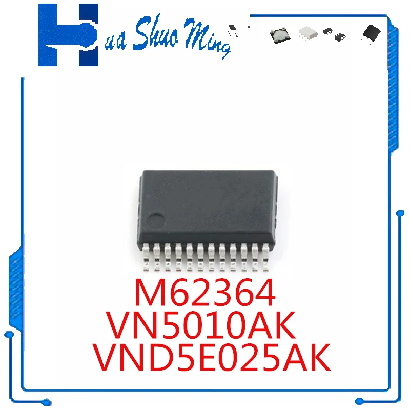 10Pcs/Lot   VN5010AK  M62364 M62364FP  VND5E025AK SSOP24