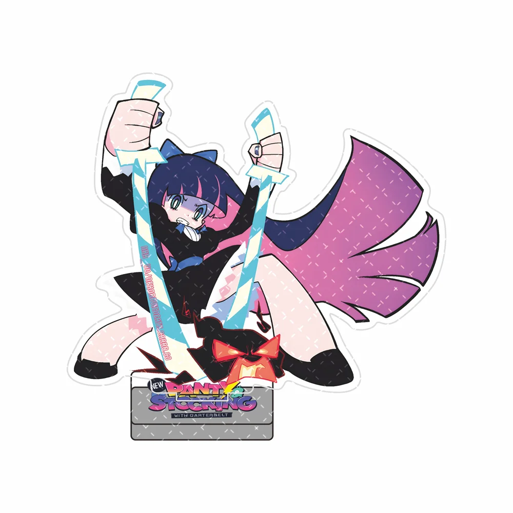 Panty & Stocking 15cm Acrylic Stand Figure Cute Anime Keychain Desk Deco  Standee Ornament Gift for Anime Fans