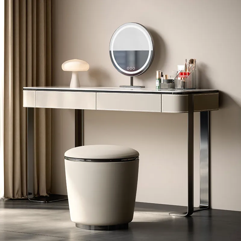 

Beauty Cosmetics Dressing Table Organizer Study Drawers Dressing Table Console Cabinet Mesa De Maquillaje Postmodern Furniture