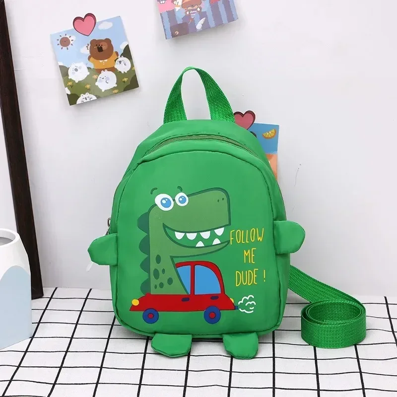 Cartoon Baby Harness Backpacks Cute Dinosaur Anti-lost School Bags Kindergarten Kids Girls Boys Schoolbag Toddler Rucksack