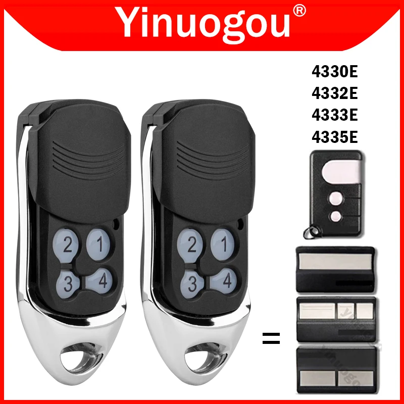 2PCS 4330E 4335E 4333E 4332E 4330EML 4335EML 4333EML 4332EML Garage Door Remote Control 433.92MHz Rolling Code 1A5478 D-66793