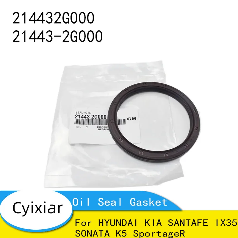 

Автозапчасти, прокладка заднего сальника OEM 214432G000 21443-2G000 для HYUNDAI KIA SANTAFE IX35 SONATA K5 SportageR