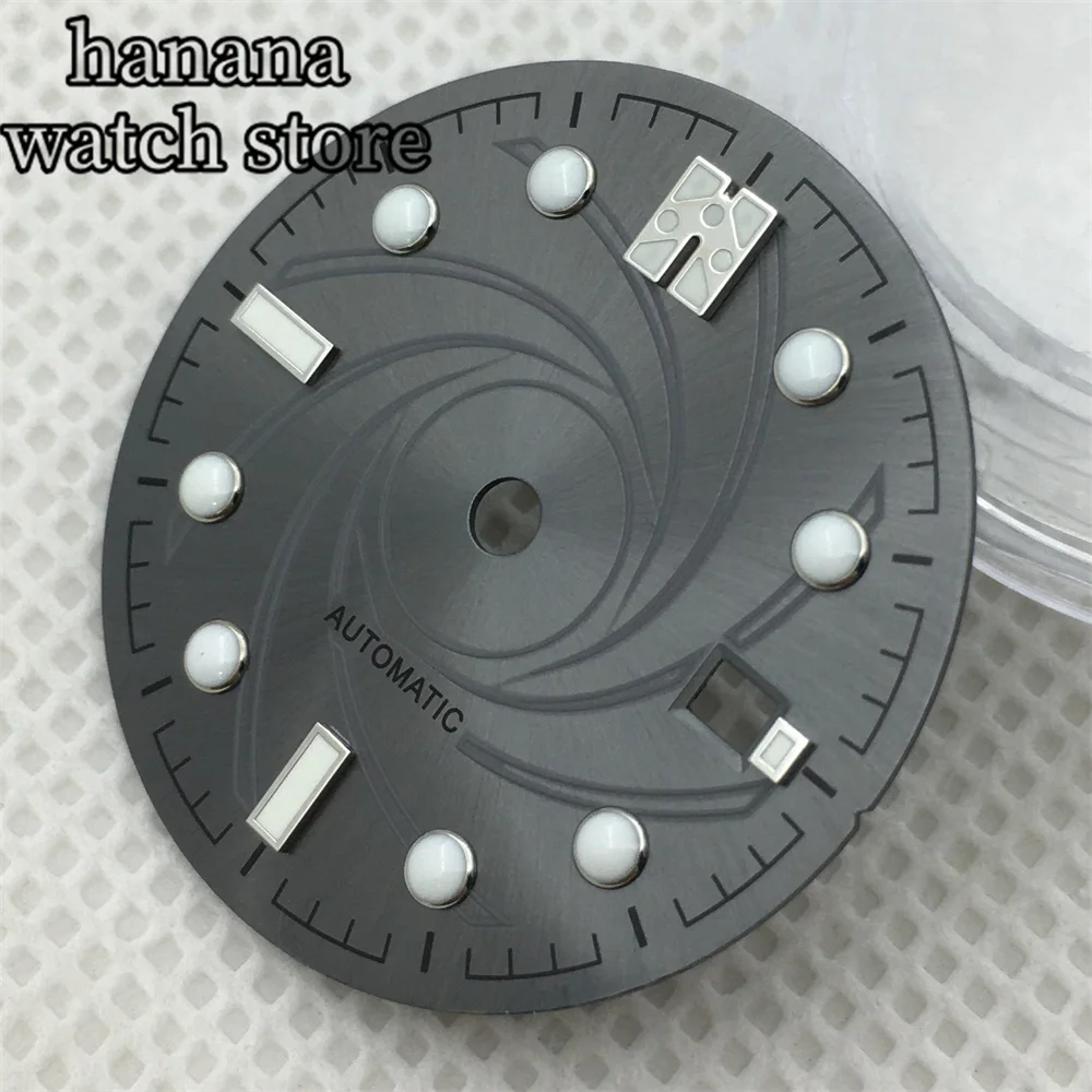 BLIGER 31mm grey dial with ETA2824 2836 Miyota 8215 821A Mingzhu DG2813 3804 movement green luminous