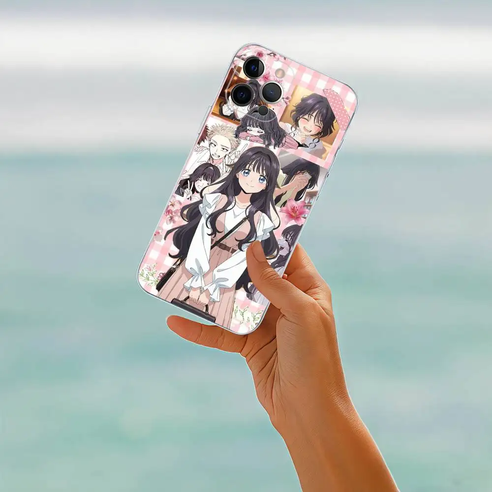 Kaoru Wazuki Clear Silicone Soft Phone Case For iPhone 11 12 13 14 15 16 Mini 17 Pro Max TPU Phone Case