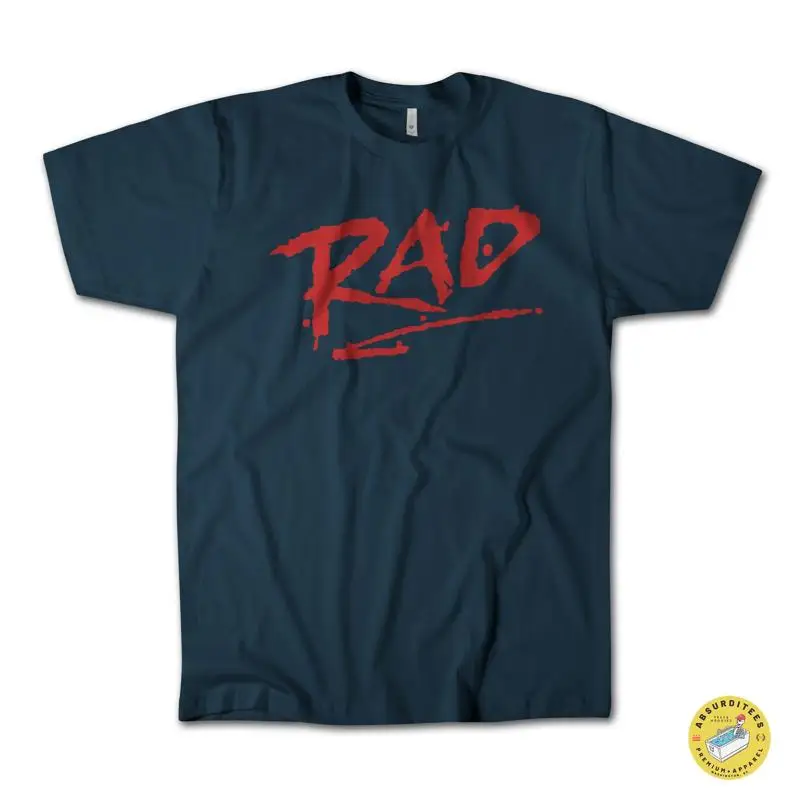 Rad T Shirt 80's BMX Movie Cool Radical Cru Jones Throwback MegaSoft Premium Cotton Idea for Lovers