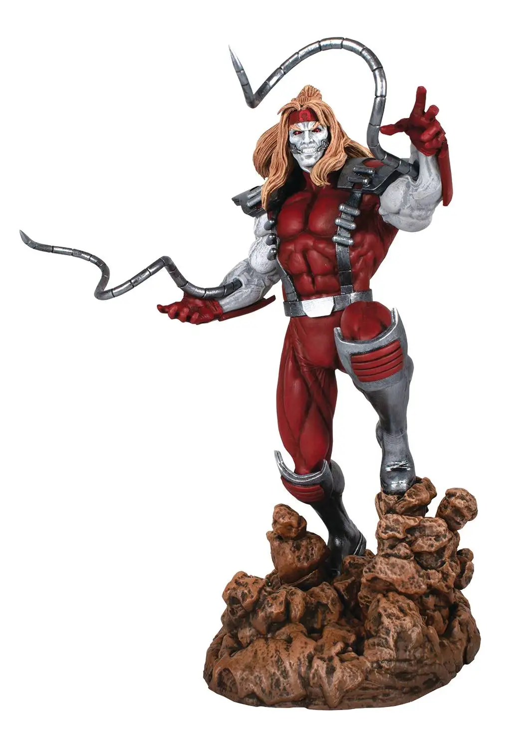 Genuine Dst X-Men Red Omega 25cm  Pvc American Statues From The Marvel Art Gallery Comic Book Series Home Decor Gift