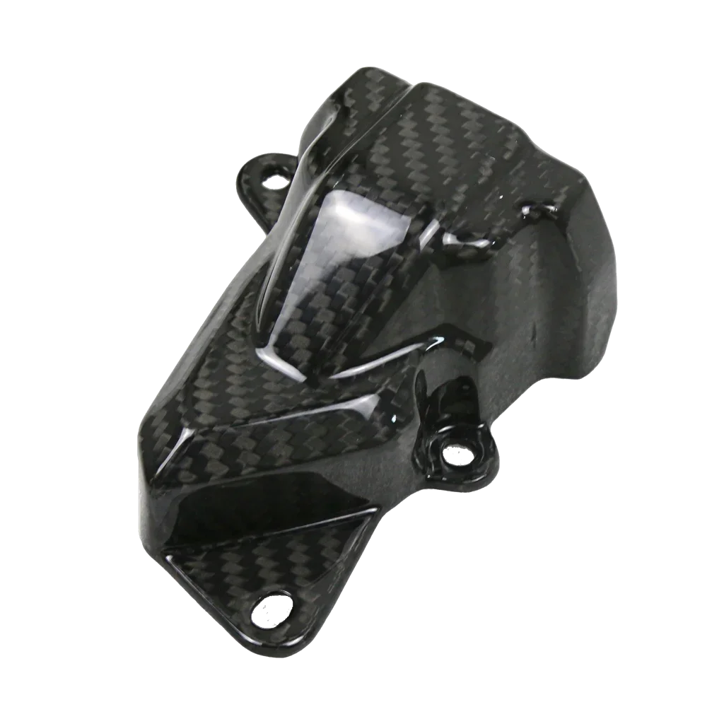 100% 3k Carbon Fiber Motorcycle Accessories Under the seat Small side panel decorative cover  For YAMAHA MT09 FZ09  2021 -2023