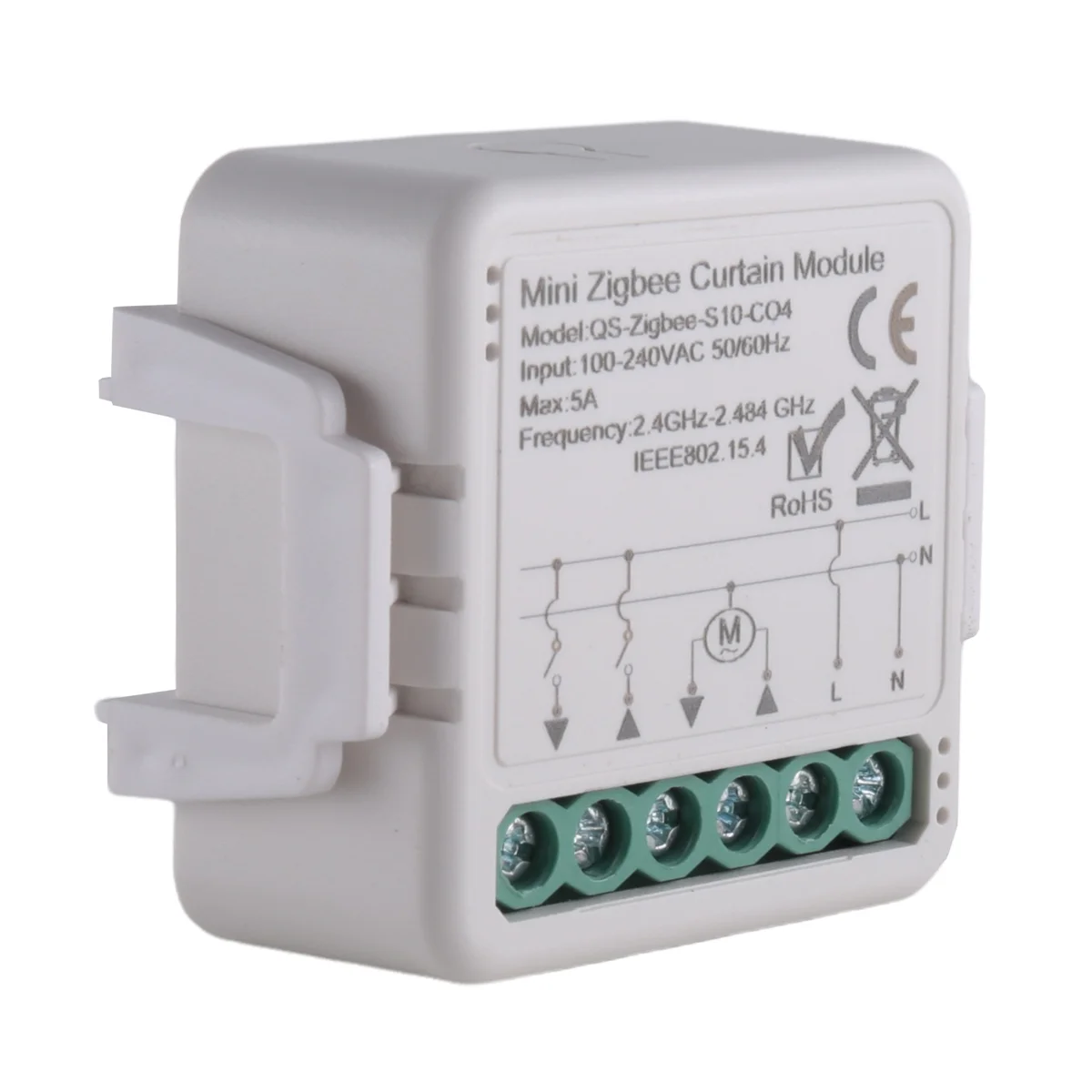 Tuya Smart Zigbee Curtain Switch Module for Roller Shutter Electric Motor Smart Life APP Remote Control image 3