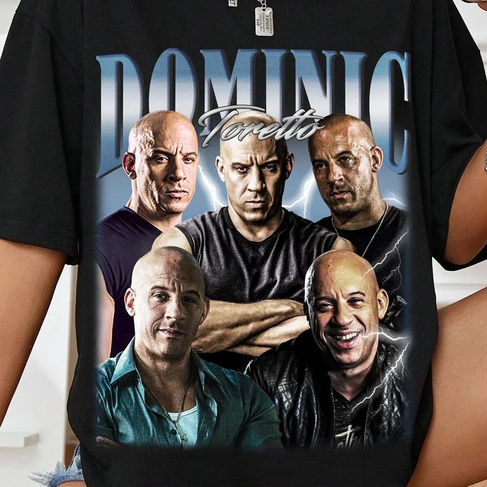 

Retro Dominic Toretto Shirt Vin Diesel Shirt Dominic Toretto T shirt Vin Diesel Tshirt Dominic Toretto T-shirt