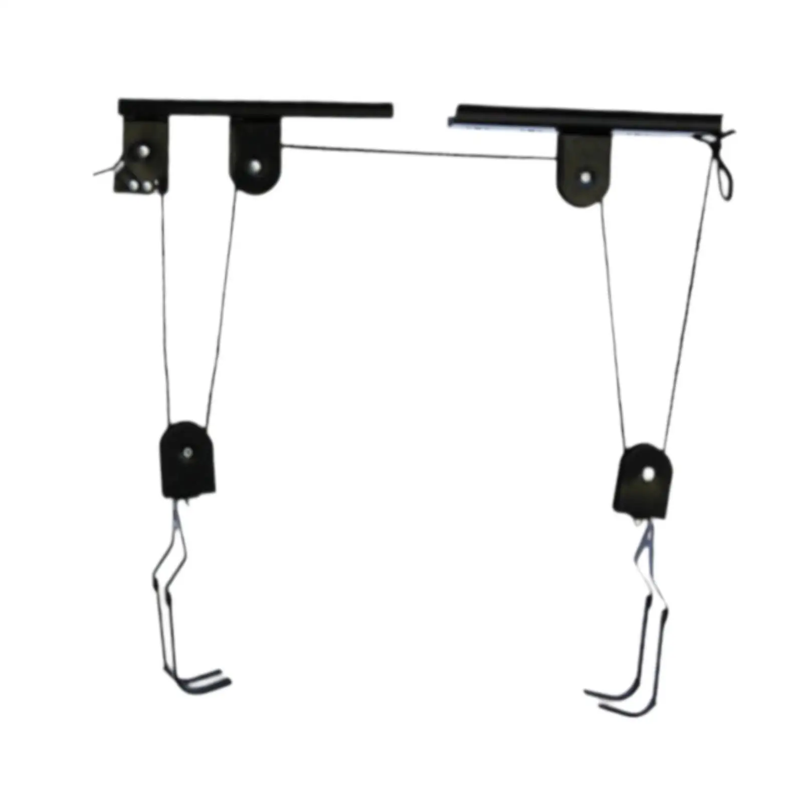 Bike Lift Pulley Overhead Hanging System Bike Hanger Multifunctional