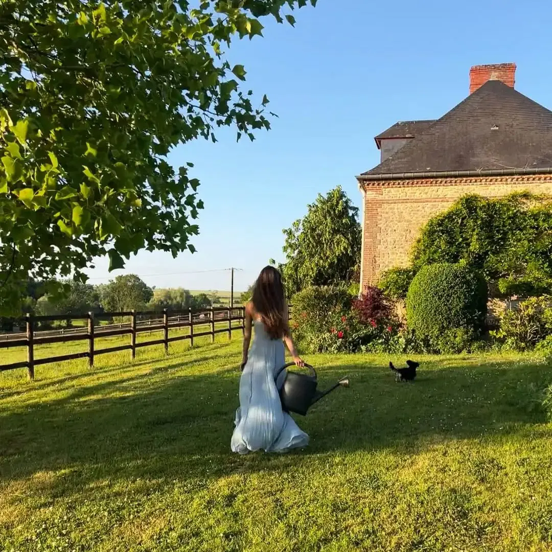 Vestidos de Noche bohemios con tirantes finos, color azul claro, con volantes y abertura lateral de encaje, estilo Vintage elegante para mujer, vestido de graduación personalizado