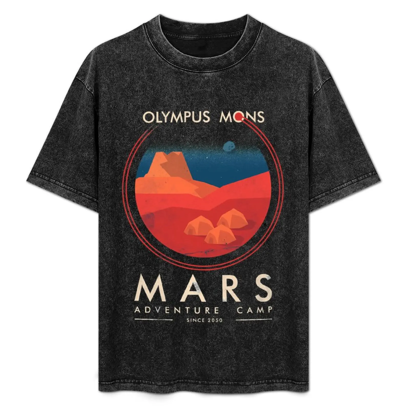 

Mars Adventure Camp Olympus Mons Expedition T-Shirt rapper graphic tees tshirts personalised baggy shirts T-shirt men