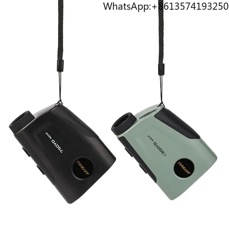 

USB Type-C Rechargeable Laser Golf Rangefinder Hunting 750 Yard Telescope With Flag-Lock Vibration Distance Meter