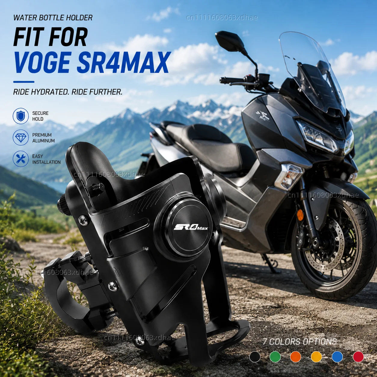 Motorcycle Water Bottle Holder For VOGE SR4MAX SR4 MAX sr4max 2022 2023 Coffee Beverage Tea Cup Support Modification Accessories