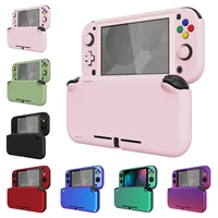 PlayVital Estuche rígido protector para Nintendo Switch Lite con protector de pantalla y empuñaduras para pulgar