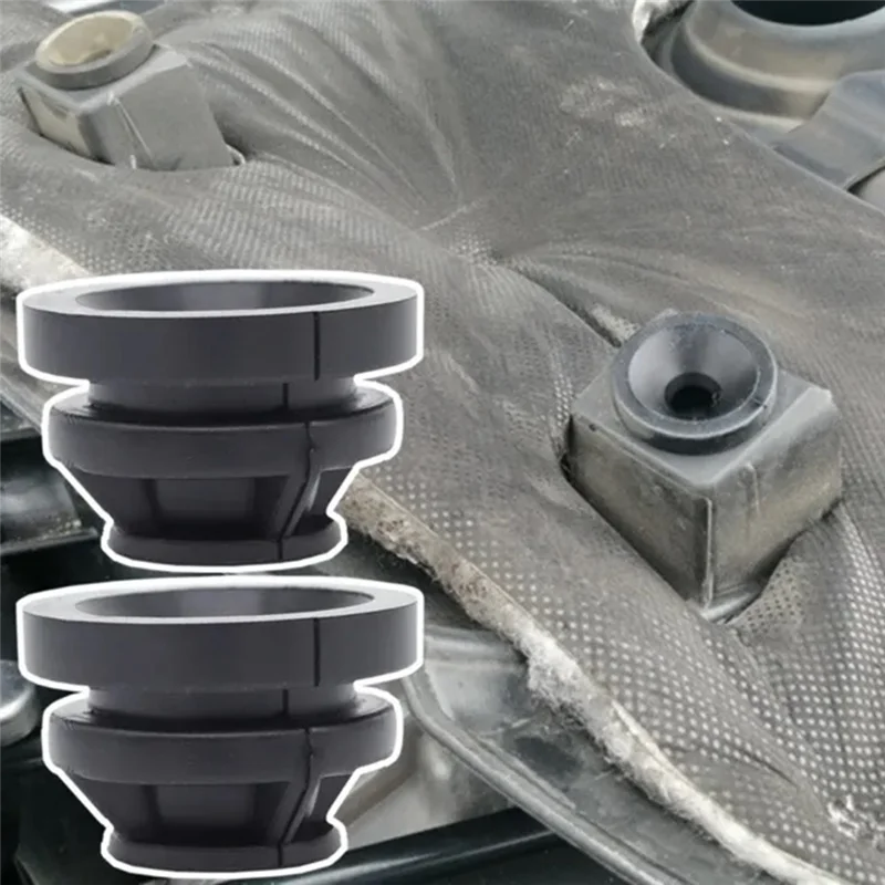 

A22E-4 Pcs Engine Cover Rubber Sleeve Cover Pad Buffer Block P30110238 For Mazda CX9 CX4 CX5