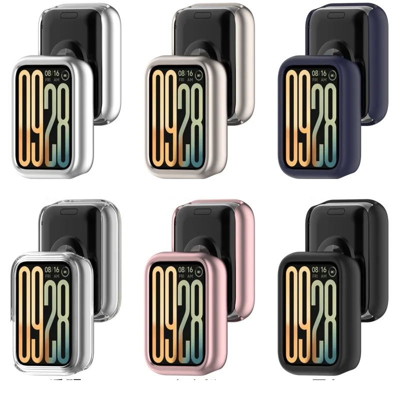 PC Hollow Case for Xiaomi Mi Band10 Pro Smart Watch Strap Bumper Cover Screen Protector For Xiaomi Mi Band 10 Pro Shell Accessio view 3