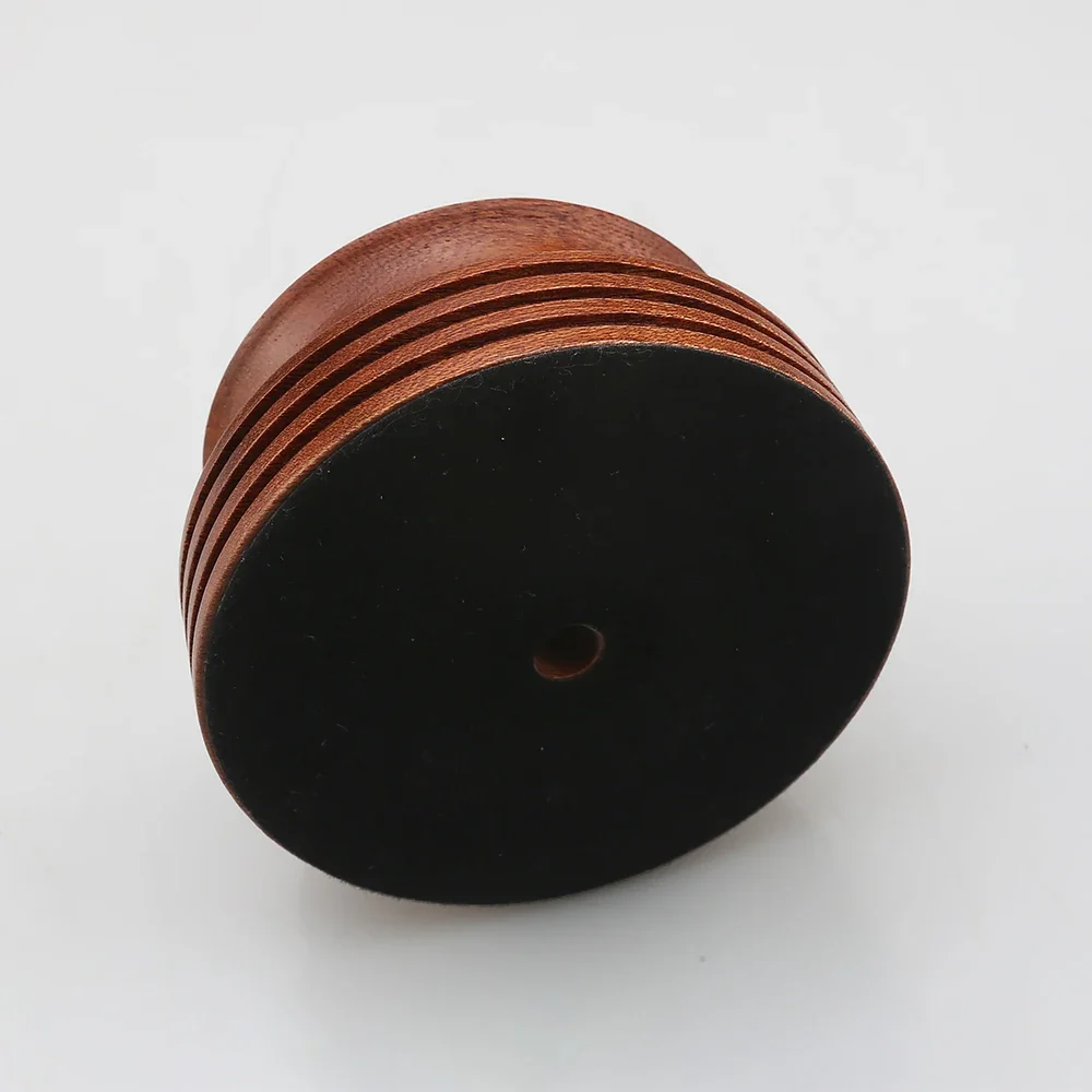 Audiocrast Rosewood Turntable Record Clamp LP Vinyl Weight Stabilizer Vibration Control