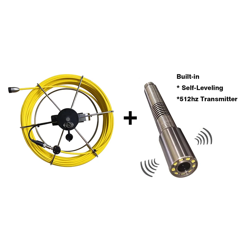 Cable Reel With Meter Counter Diameter 5mm For Sewer Drain Pipe Inspection Endoscope Camera,TIMUKJ