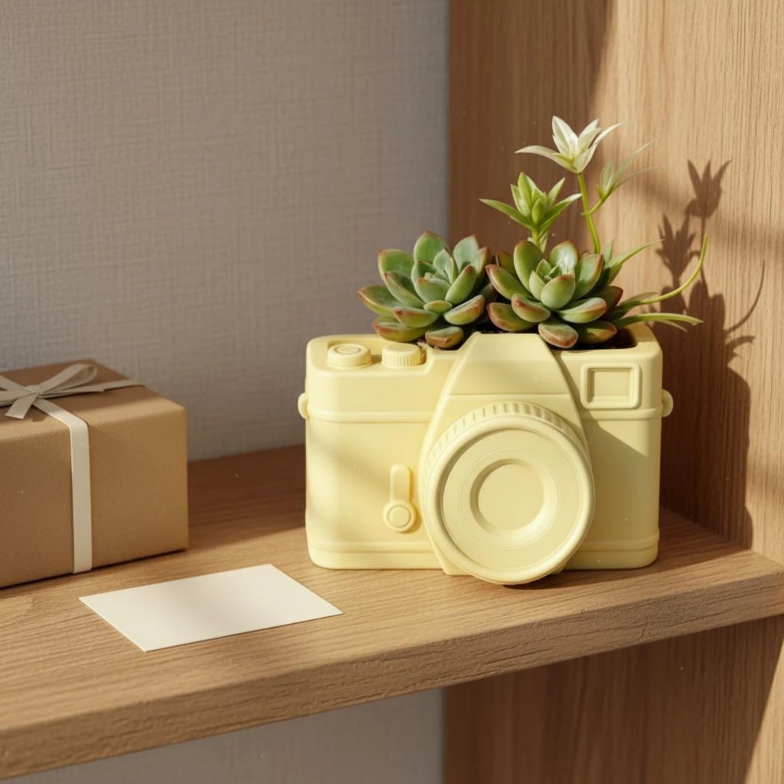 Succulent Planter Molded Resin Planter Succulent Pot Indoor Outdoor Home Decor Small Plant - view 3