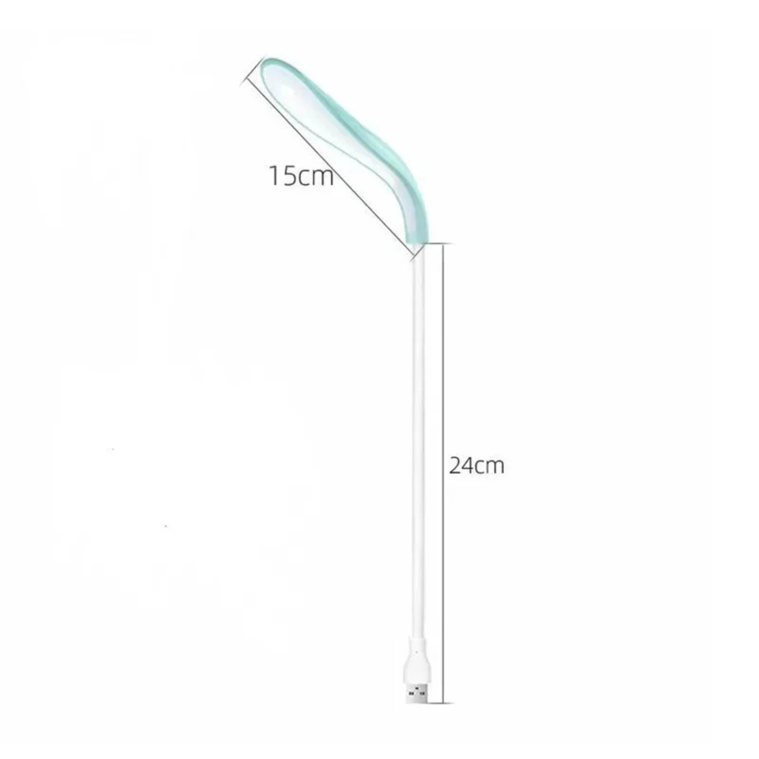 New Lightweight and Portable USB LED Book Lamp for Computer Laptop, Ideal Eye-Caring Study Night Light for Nighttime Reading and