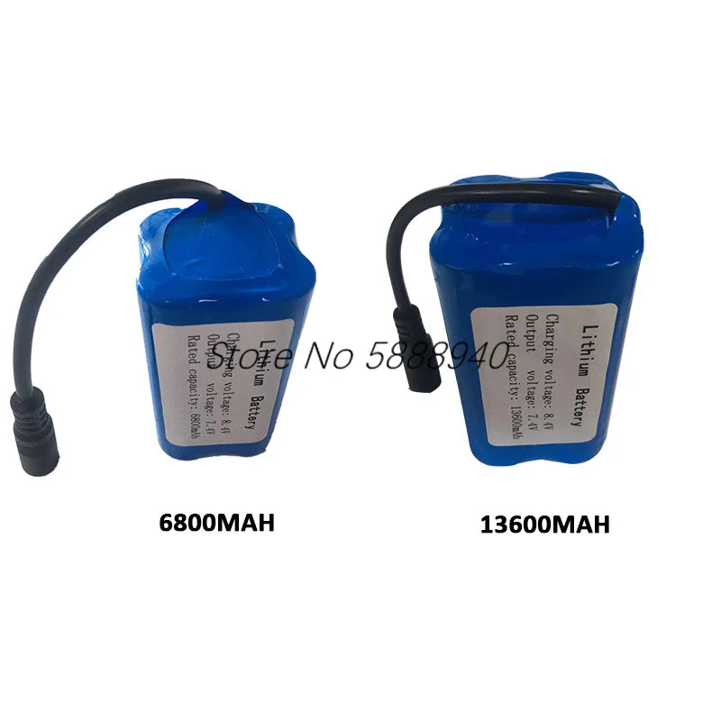 V020 V801 V002 40GPS Smart RC Fishing Bait Boat Spare Parts 7.4V 6800MAH 13600MAH Battery/Charger/Motor/Propeller/Tail Light/RC