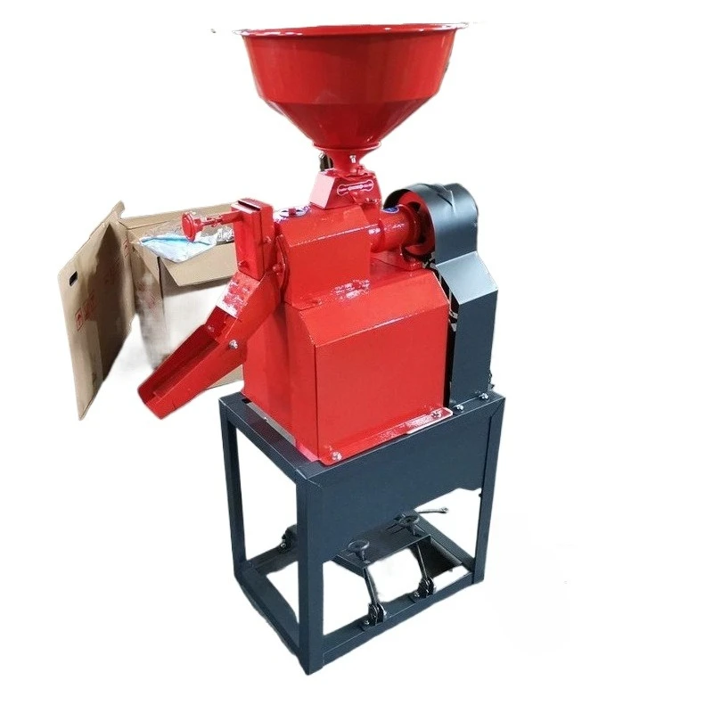 Rice beater, rice grinding machine, small household grain peeling and shelling machine