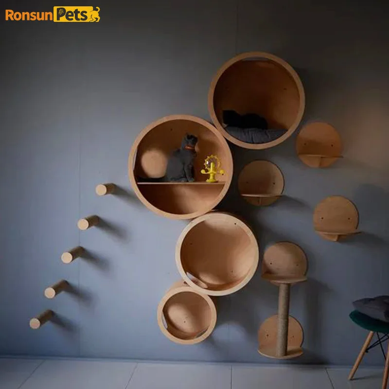 Cat nest wall shelf that does not occupy space All Seasons Springboard Cat Nest is in stock pet supplies nest