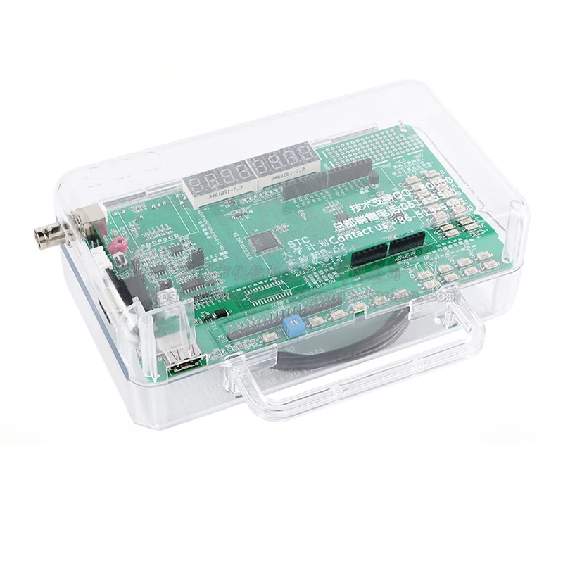 

Original genuine STC32G12K128 development board experimental box 9.62 51 MCU development board