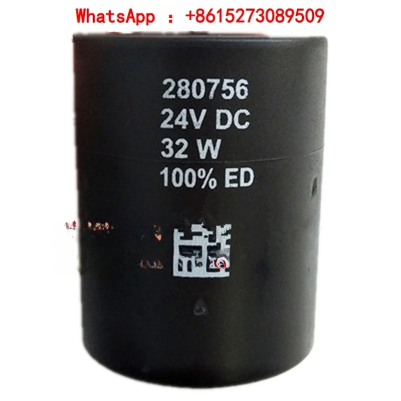 280251 Excavator Paving Pressure Reducing 280156 Electromagnetic Valve 280756 Coil 24VDC12