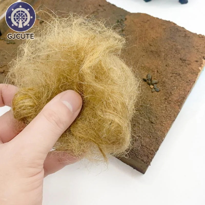 1 conjunto de acessórios de construção de cidade, modelo de tufos de grama estáticos em miniatura, clusters de grama realistas para decoração de paisagem