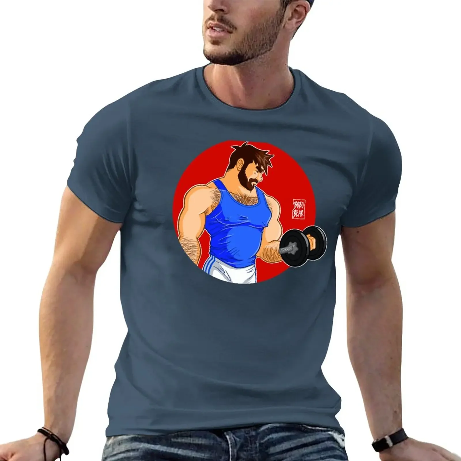 

ADAM LIKES WORKINGOUT T-Shirt sublime Short sleeve tee Men's t-shirts
