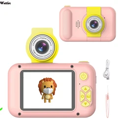 Children's Digital Camera With Flip Lens 1080P 2.4 Inch HD Screen Kids Camera Video Recorder For Child Birthday Christmas Gift