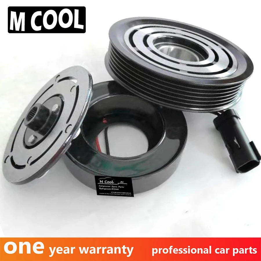 Automobile AC Compressor Clutch For Jeep Liberty 2002-2005 3.7 Liter 55055517AI 55037466AE 4825