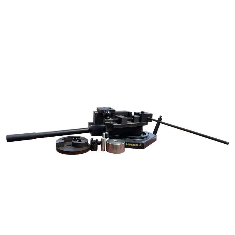 Industrial Pipe Bender SBG-40 Multifunctional Bending Machine for Flat Square Round Steel-Portable Manual Easy Operation