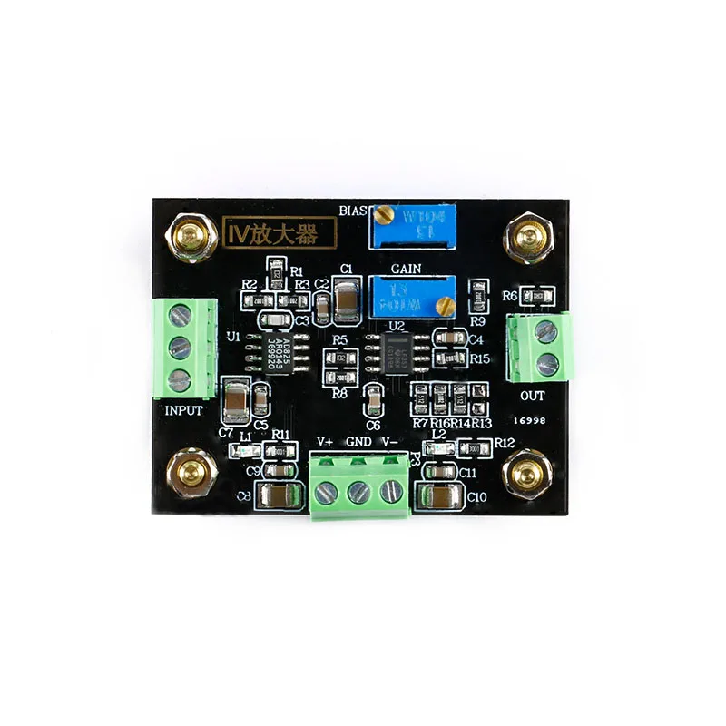 IV conversion amplifier module voltage signal amplification/photoelectric amplifier module current to voltage modulation