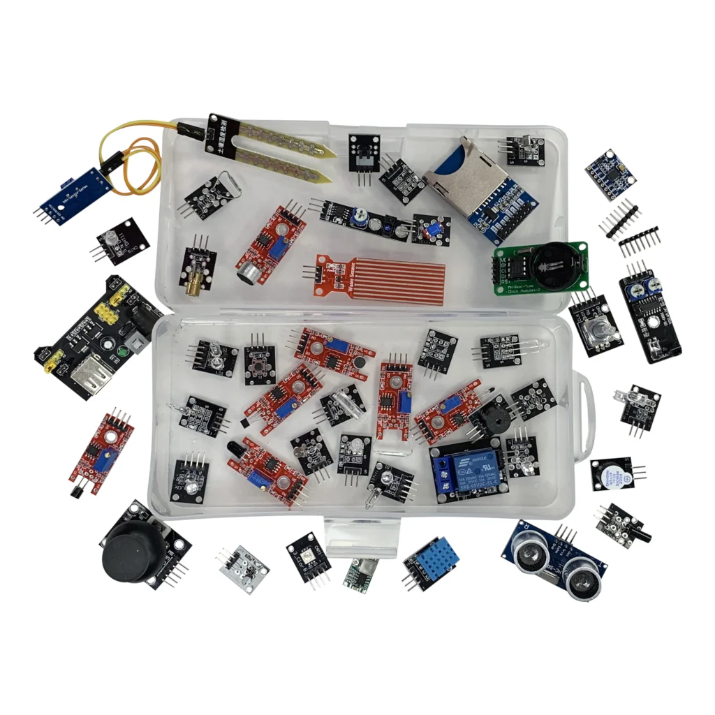 45 in 1 Sensors Modules Starter Kit for arduino, better than 37in1 sensor kit 37 in 1 Sensor Kit