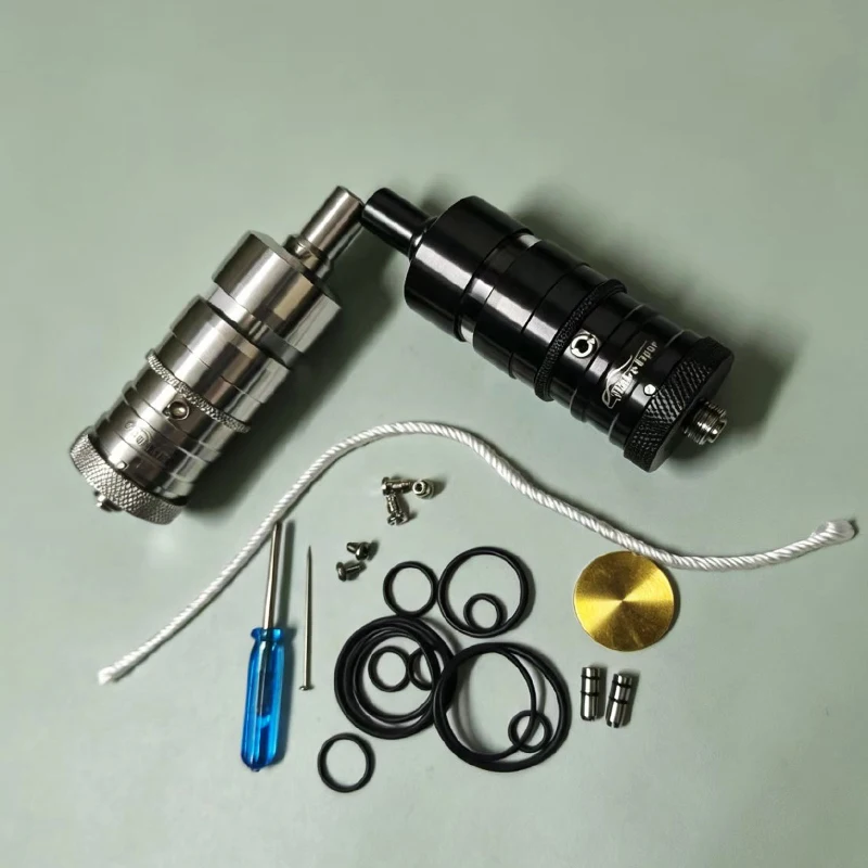 DIY FEV Flash-e-Vapor V4.5S+ RTA MTL 23MM 316ss 4.5ml YFTK Kayfun X Mini Alaşım Malzeme Yeniden Yapılabilir Tank Dekoratif Yedek Parçalar
