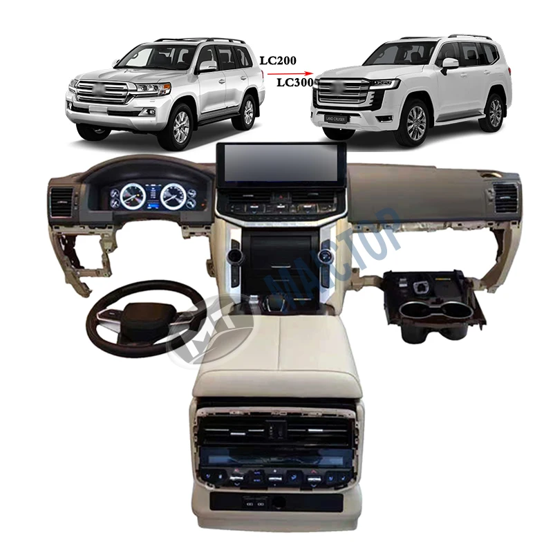 Modification Maictop Car Accessories Conversion 1:1 Interior Kit for Land Cruiser 200 300 Lc200 Fj200 2008-2021 to Lc300 Bodykit