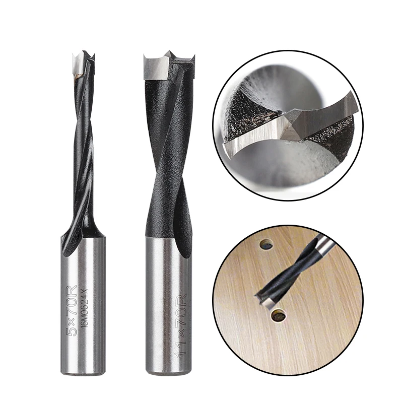 Wood Forstner Drill Bit 4-9.5mm Alloy Steel Right Rotation Router Bits For Boring Machine Drill 2 Flute Router Drills Bits