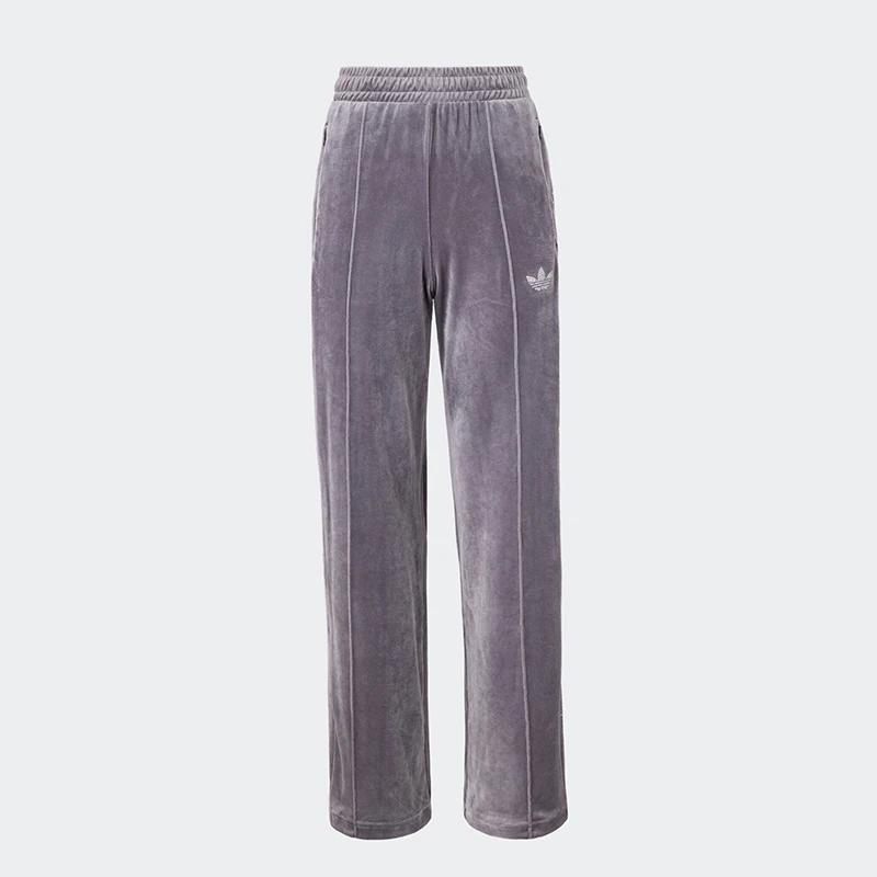 pantaloni-lunghi-con-strass-in-velluto-da-donna-adidas-genuini-a-tre-strisce-jy0215
