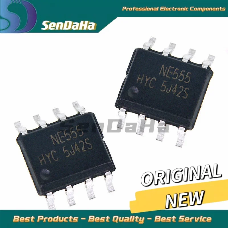 NE555  NE555DR  SOP8  new original 10pcs/lot free Shipping