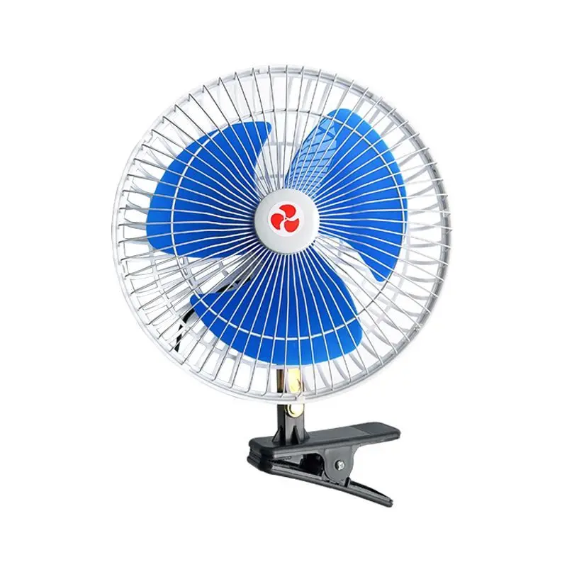 12v24 فولت مروحة سيارة للأغراض العامة شاحنة كبيرة سيارة فان قوية سيارة مروحة كهربائية تبريد واجهة USB