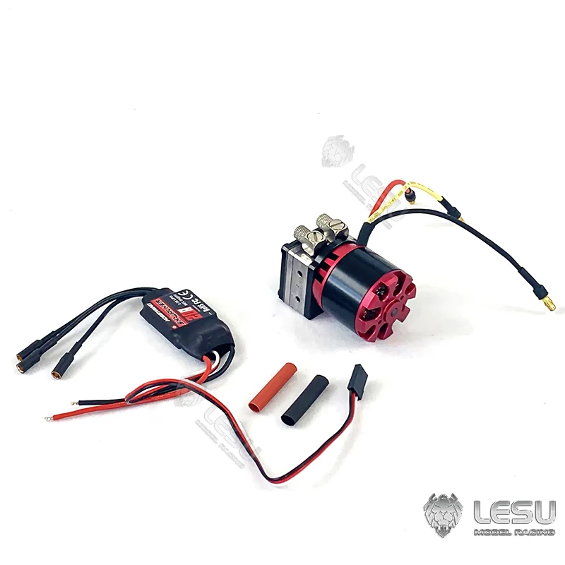 LESU RC Truck Accessories Hydraulic Oil Pump ESC for 1/14 Tamiyaya RC Car DIY Excavator Dumper Parts Toys Th20597-Smt3