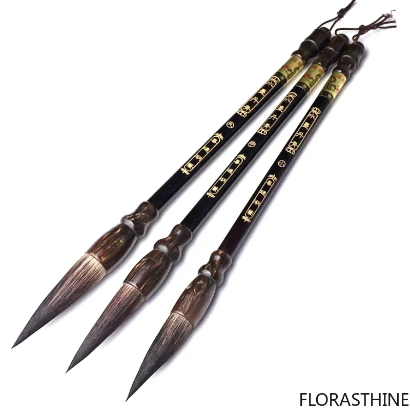 Mixed Hair Calligraphy Brush Regular Script Writing Brush Set Landscape Chinese Art Painting Ink Tinta China Caligrafia