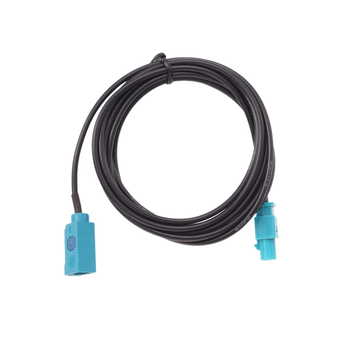 

1pc Car Gps Antenna Extension Cable Signal Amplifier Universal Fit For Car Gps Signal Receiver Adapter Black