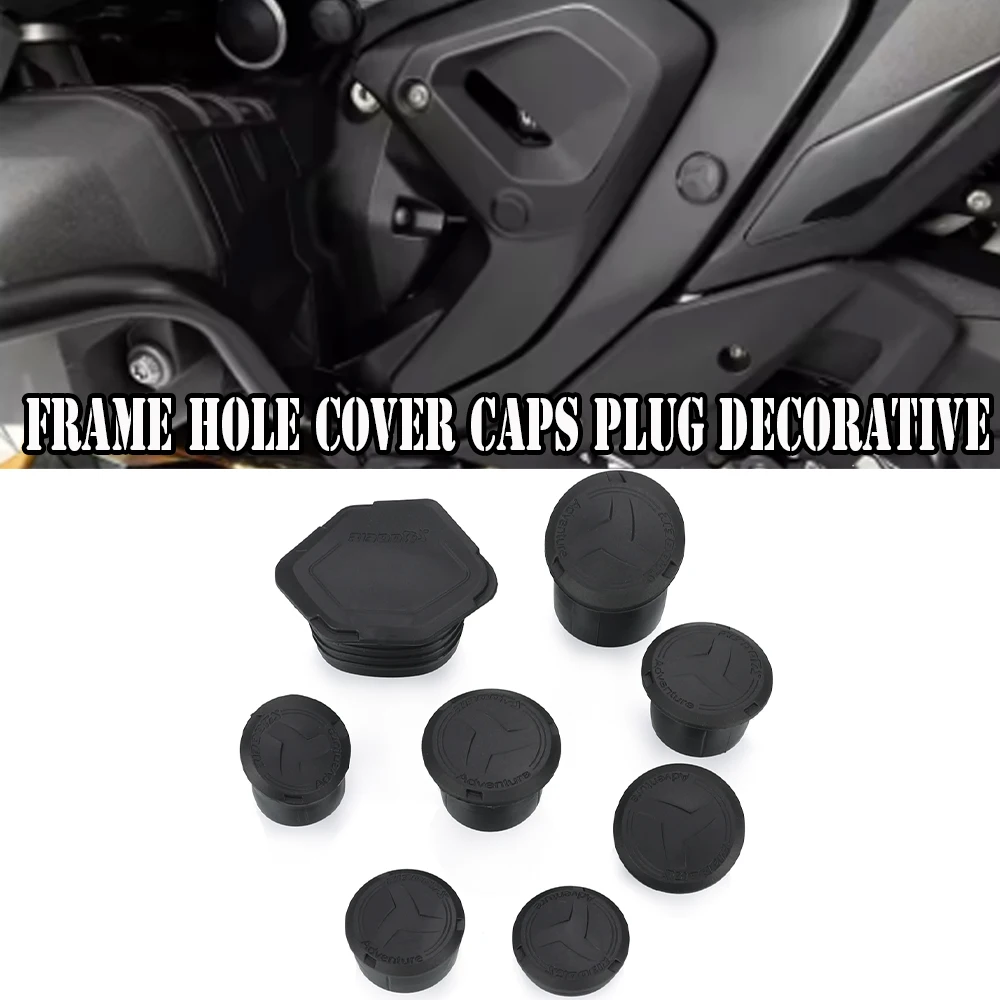 

R 1300 GS LC Adventure ADV Frame Hole Cover Caps Plug Decorative For BMW R1300GS ADV R1300GS 2024 2025 Frame Cap Motorcycle