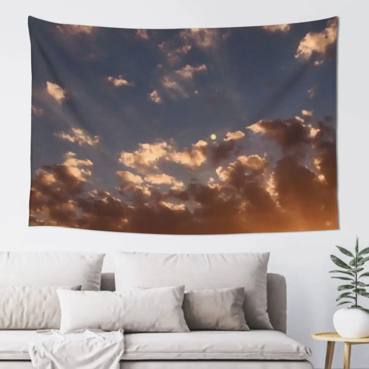 

Cloudy sky Tapestry Wall Decoration Items Home Supplies Tapestry